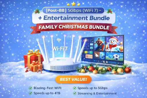 [Post-BB] 5Gbps (WiFi 7) + Entertainment Bundle